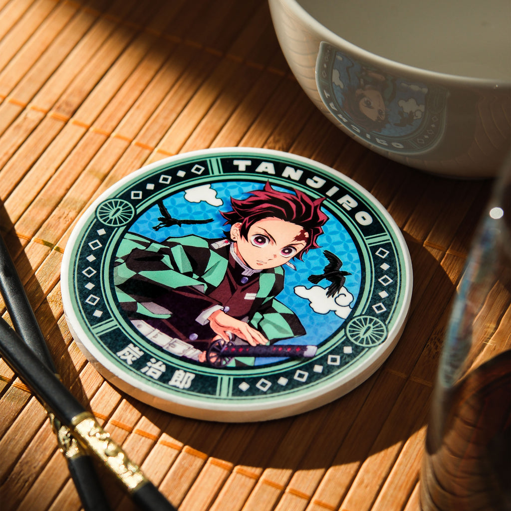 Produktbild Demon Slayer - Tanjiro Kamado Glasunderlägg