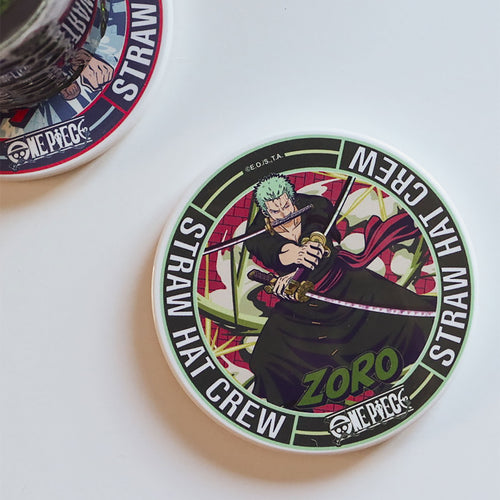 Produktbild One Piece - Roronoa Zoro Glasunderlägg