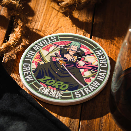 Produktbild One Piece - Roronoa Zoro Glasunderlägg