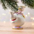 Produktbild Skönheten och odjuret - Mrs. Potts och Chip julgranshänge
