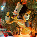 Produktbild Skönheten och Odjuret - Lumière julgransprydnad