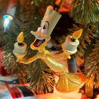 Produktbild Skönheten och Odjuret - Lumière julgransprydnad