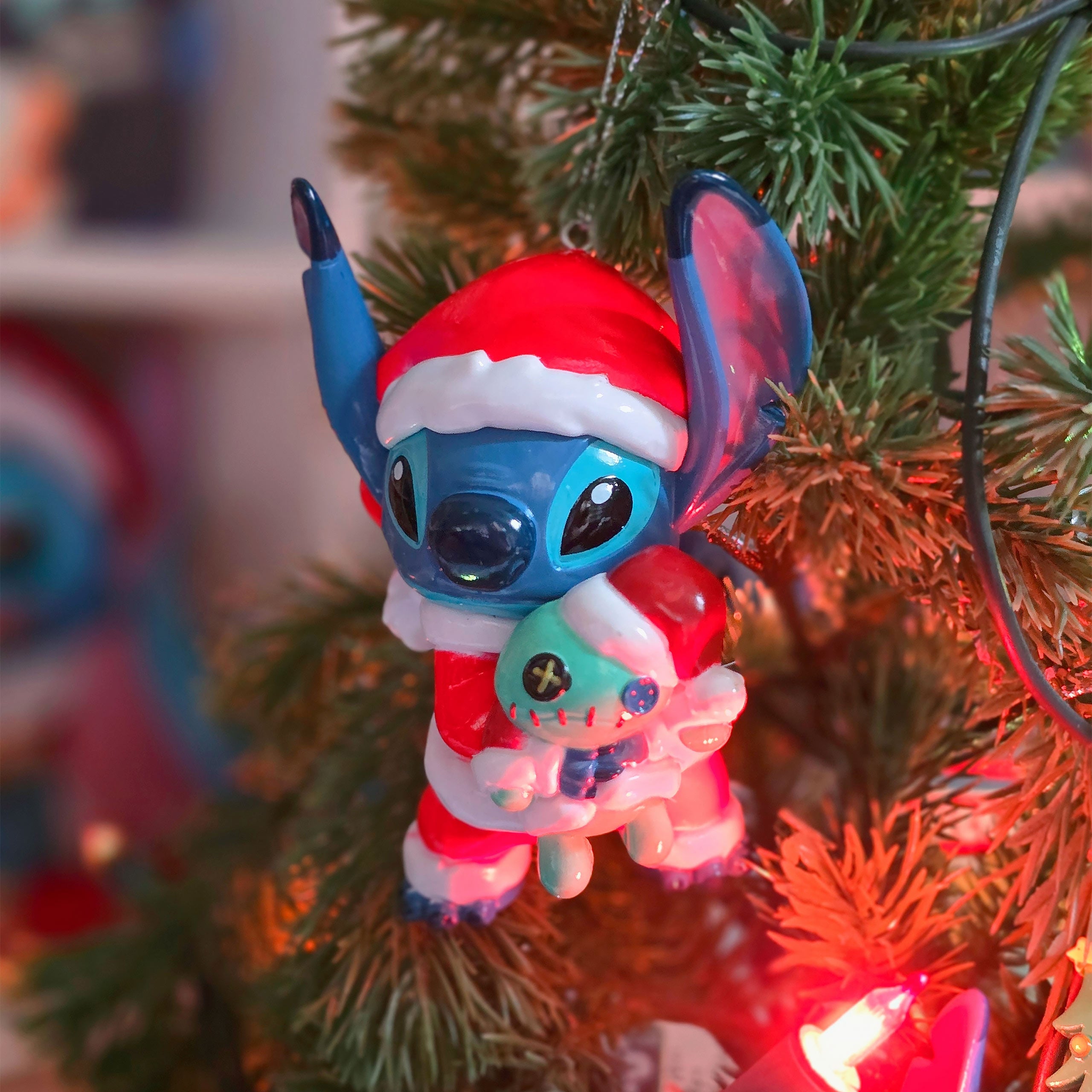 Produktbild Stitch med Scrump Julgranshänge - Lilo & Stitch