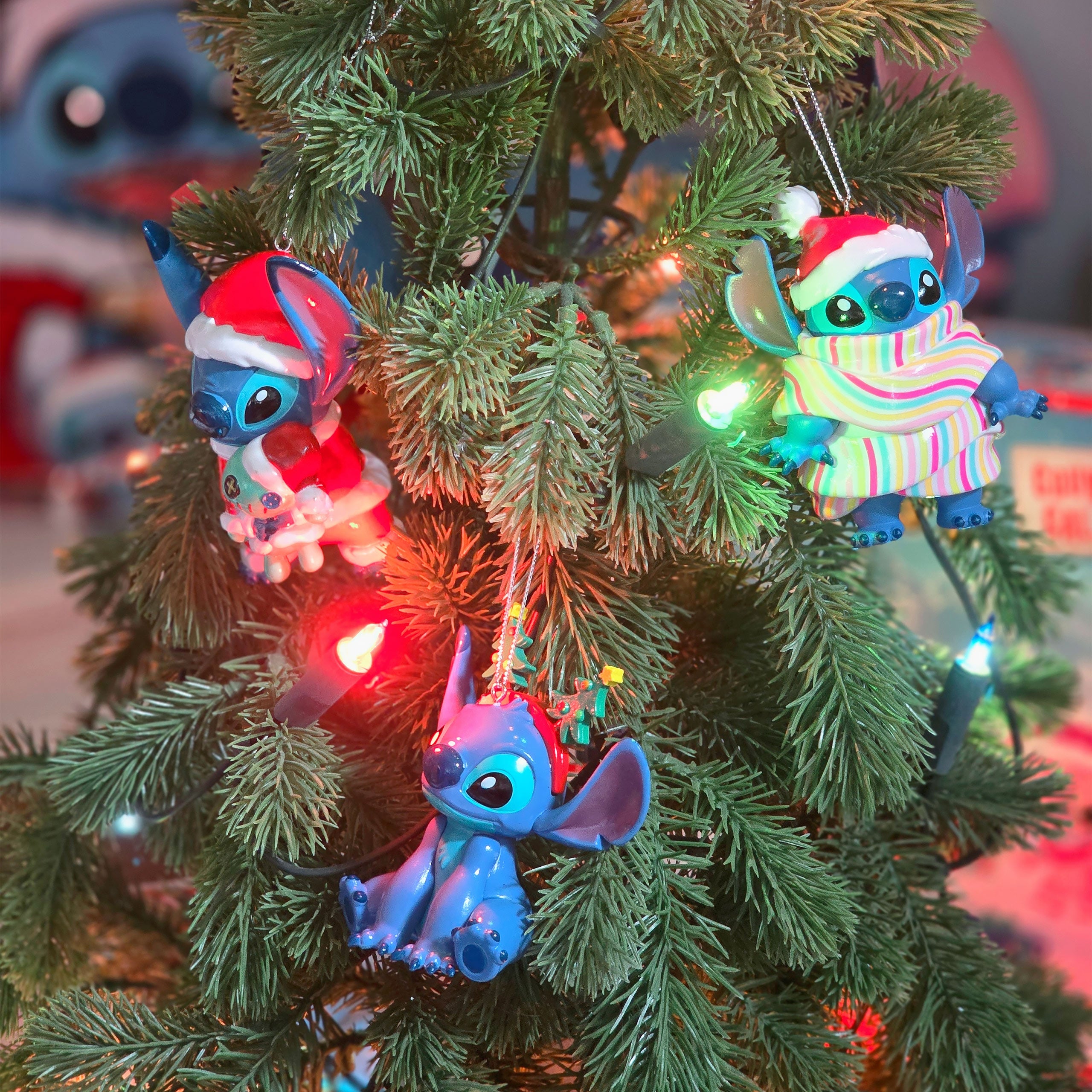 Produktbild Stitch med Scrump Julgranshänge - Lilo & Stitch