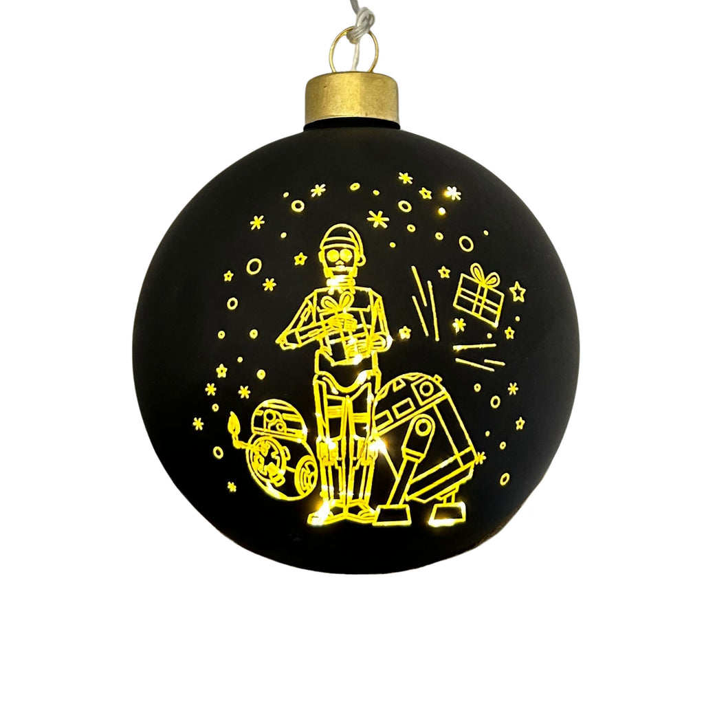 Produktbild Star Wars - Droids julkula med ljus