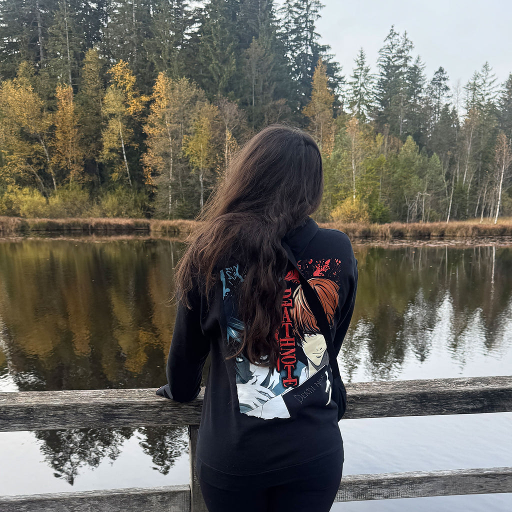 Produktbild Death Note - Paranormal hoodie svart