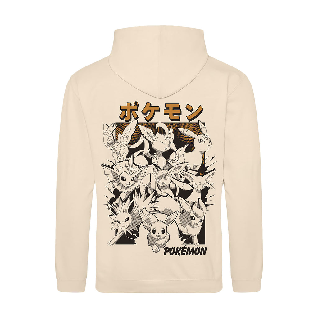 Produktbild Pokémon - Eevee Evolution Katakana Huvtröja