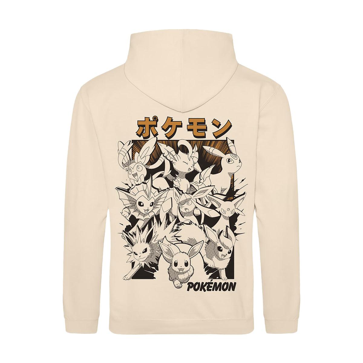 Produktbild Pokémon - Eevee Evolution Katakana Huvtröja