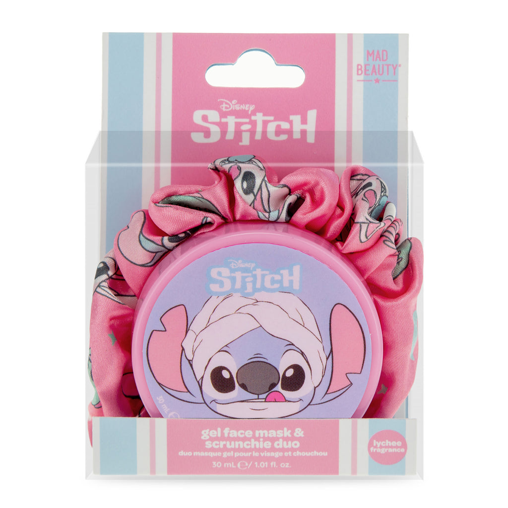 Produktbild Stitch ansiktsmask och scrunchie - Lilo & Stitch