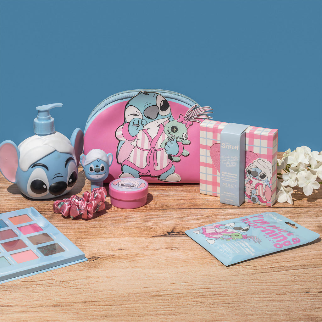 Produktbild Stitch ansiktsmask och scrunchie - Lilo & Stitch