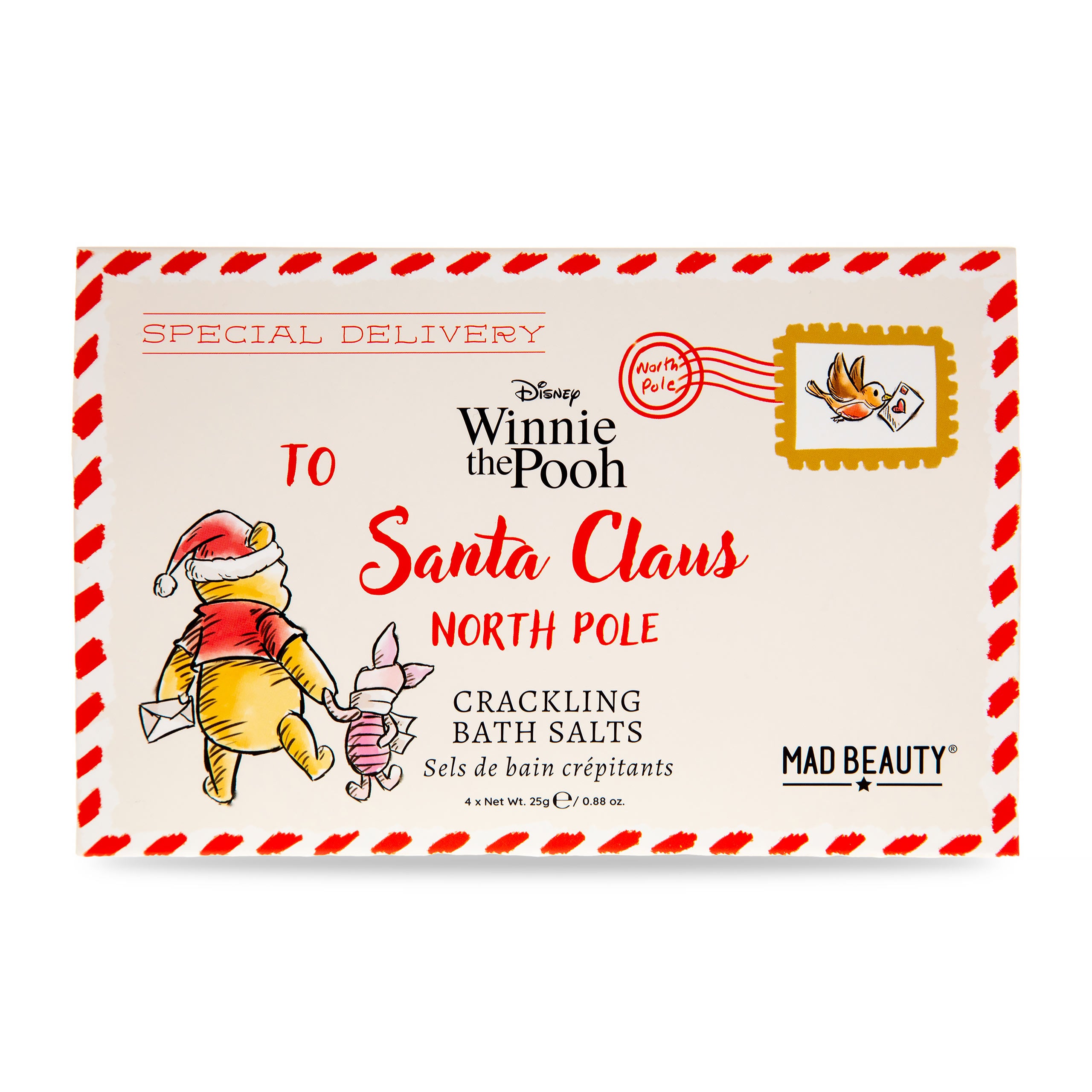 Produktbild Nalle Puh - X-mas sprakande badsalt