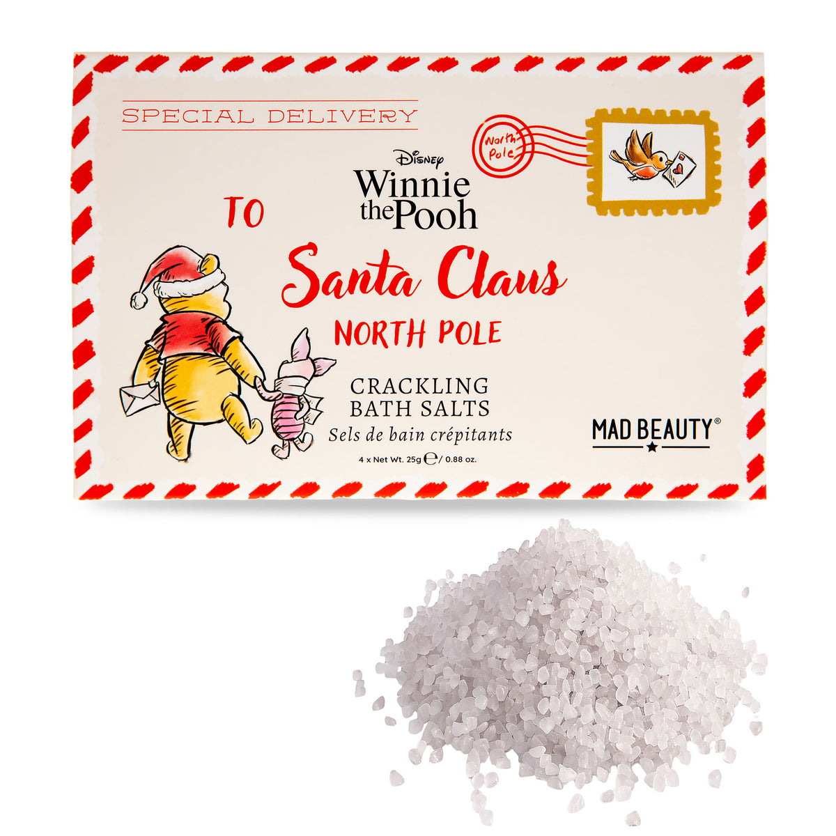 Produktbild Nalle Puh - X-mas sprakande badsalt