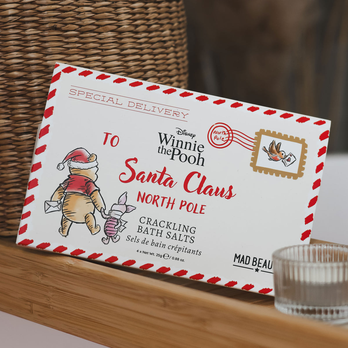 Produktbild Nalle Puh - X-mas sprakande badsalt
