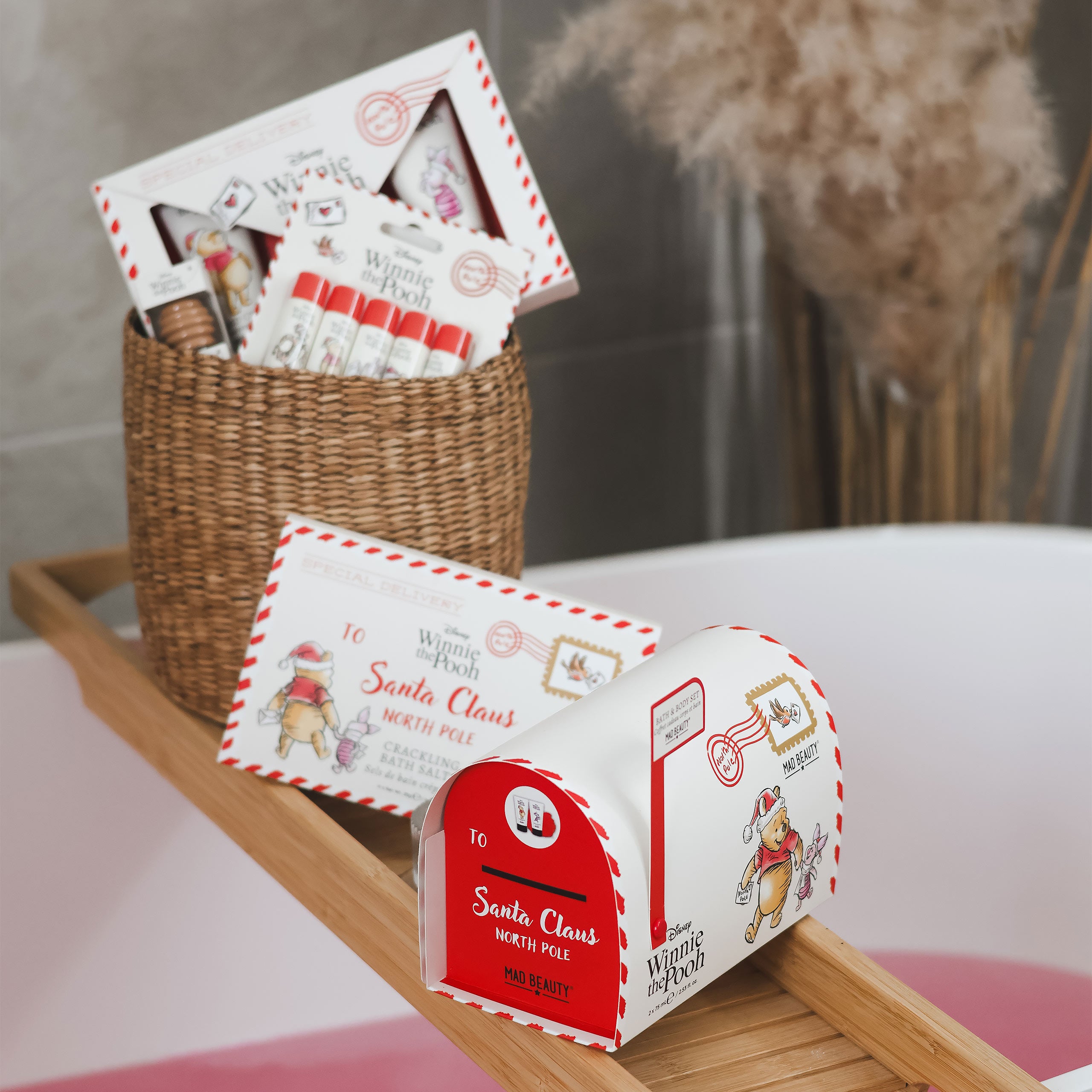 Produktbild Nalle Puh - X-mas sprakande badsalt