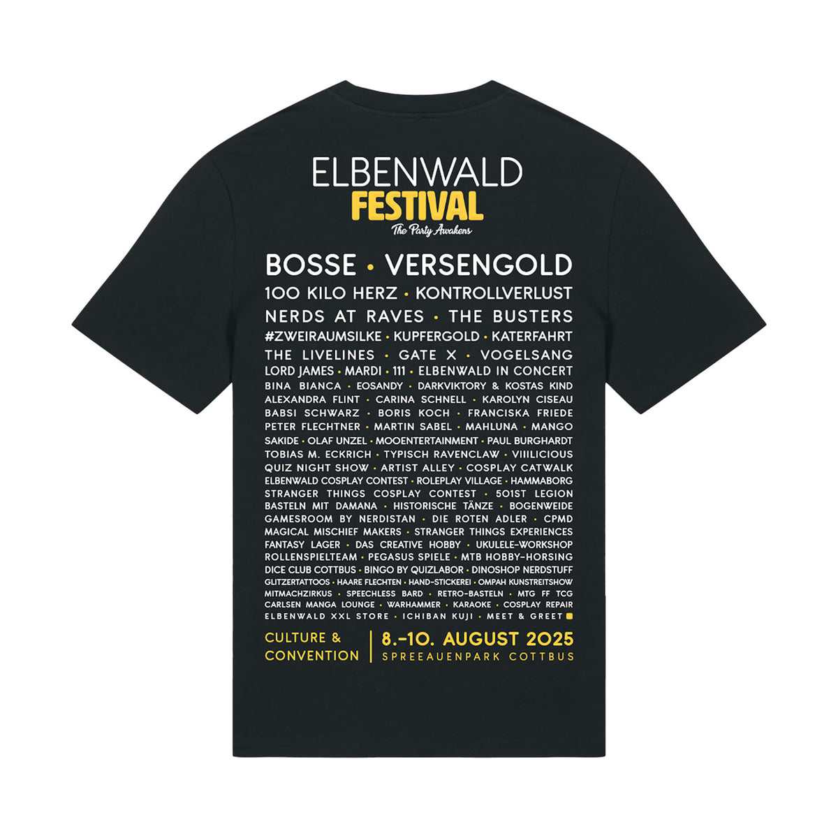 Product image Elbenwald Festival - Tape T-Shirt Black