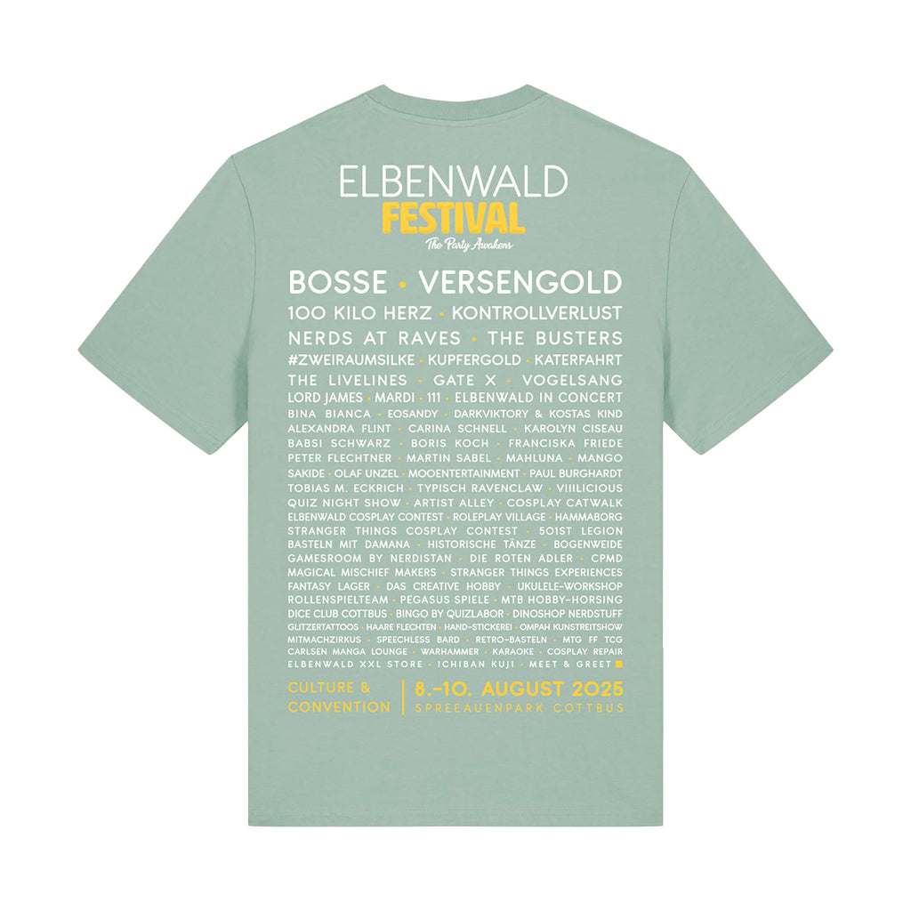 Produktbild Elbenwald Festival - Line-up T-shirt