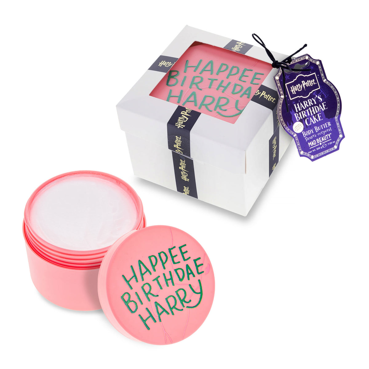 Produktbild Harry Potter - Happee Birthdae Cake kroppssmör