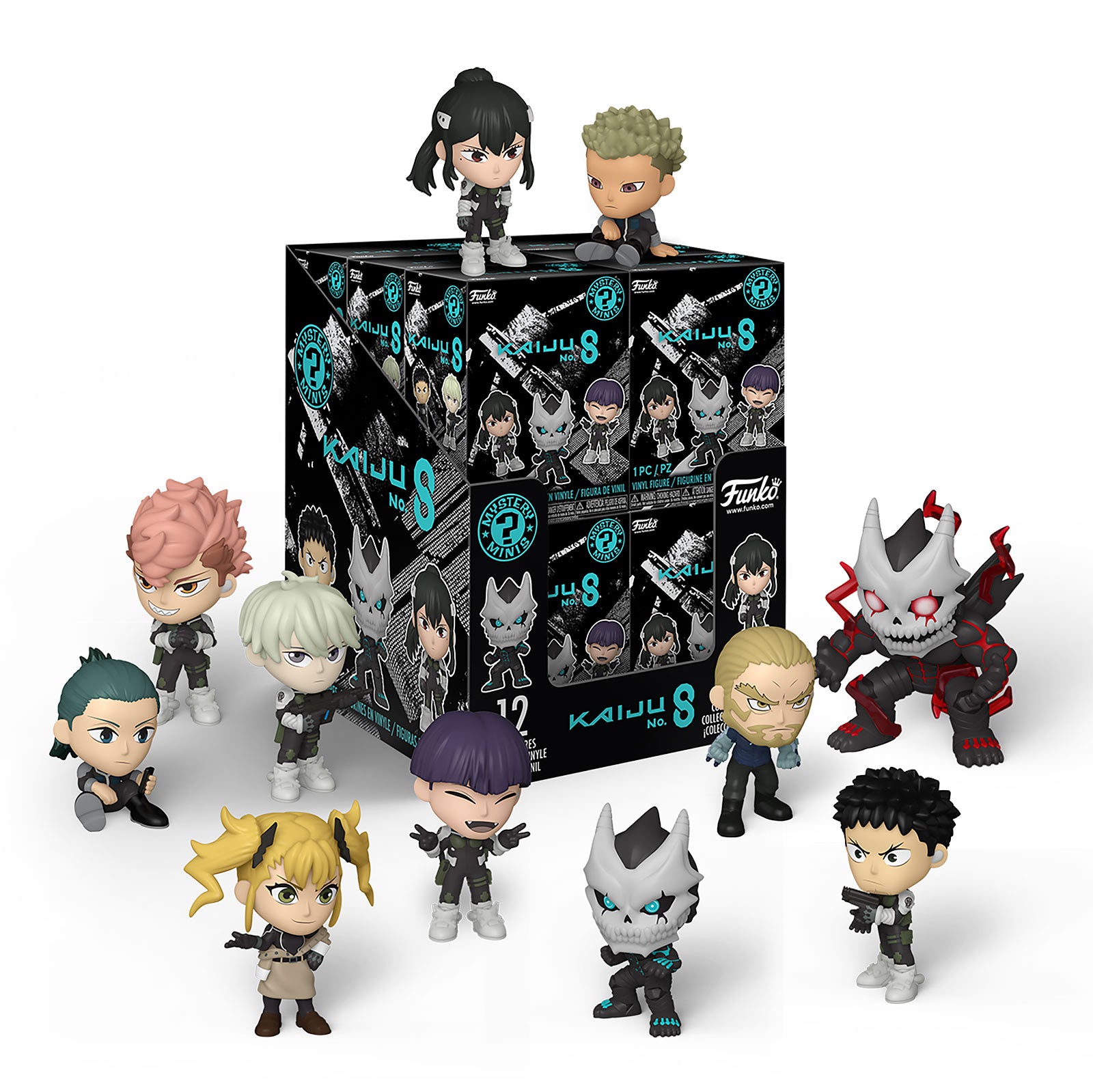 Produktbild Kaiju No. 8 - Mystery Minis Funko Pop-figur 12-pack display E1090371