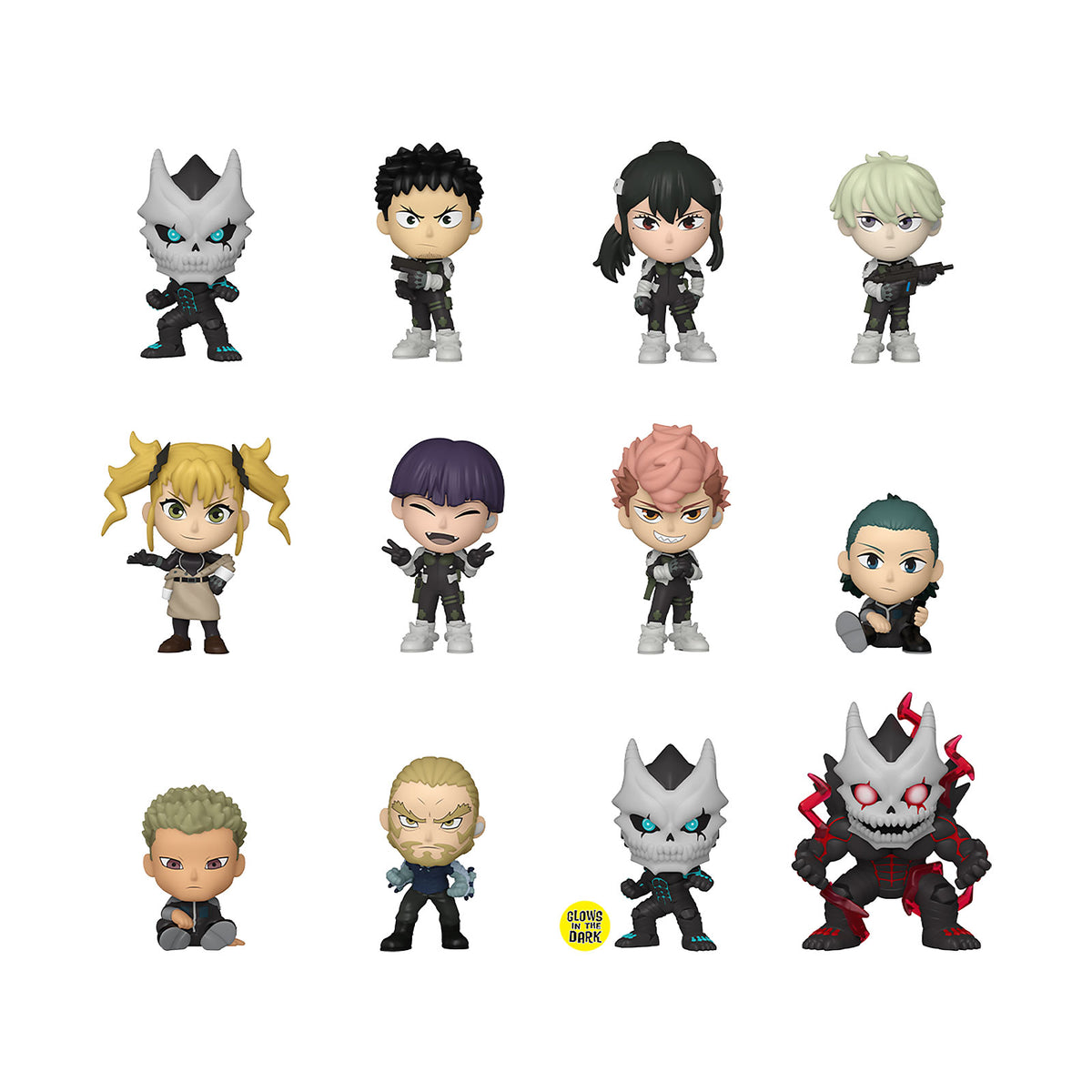 Produktbild Kaiju No. 8 - Mystery Minis Funko Pop-figur 12-pack display E1090371