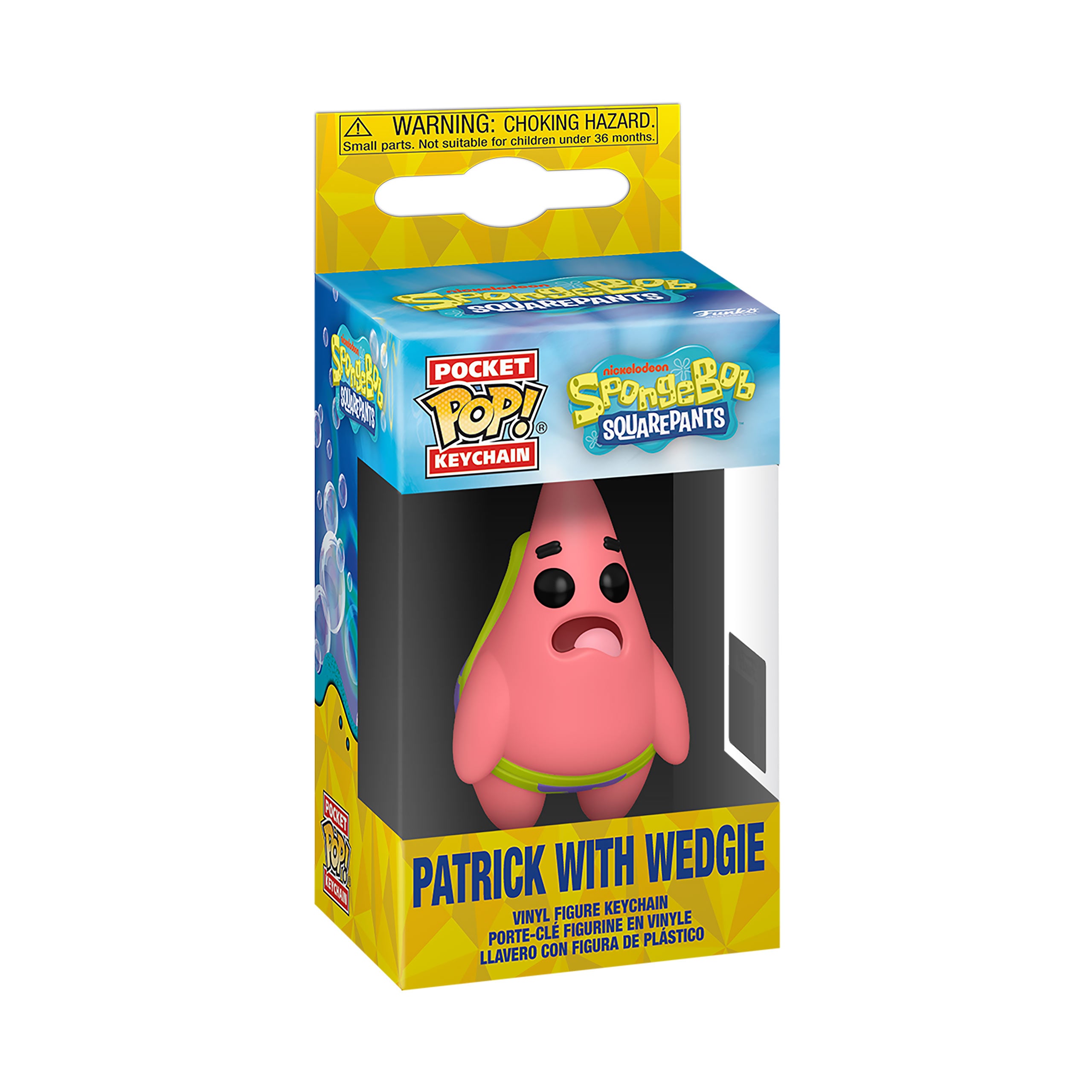 Produktbild SvampBob - Patrick Funko Pop nyckelring