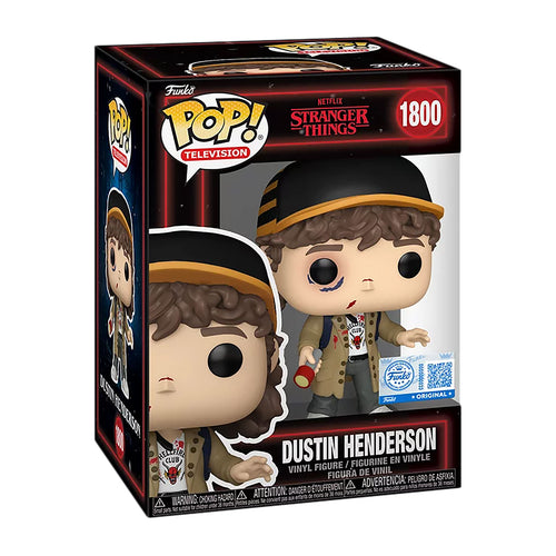 Produktbild Stranger Things – Dustin (Battle Damaged) Funko Pop!-figur