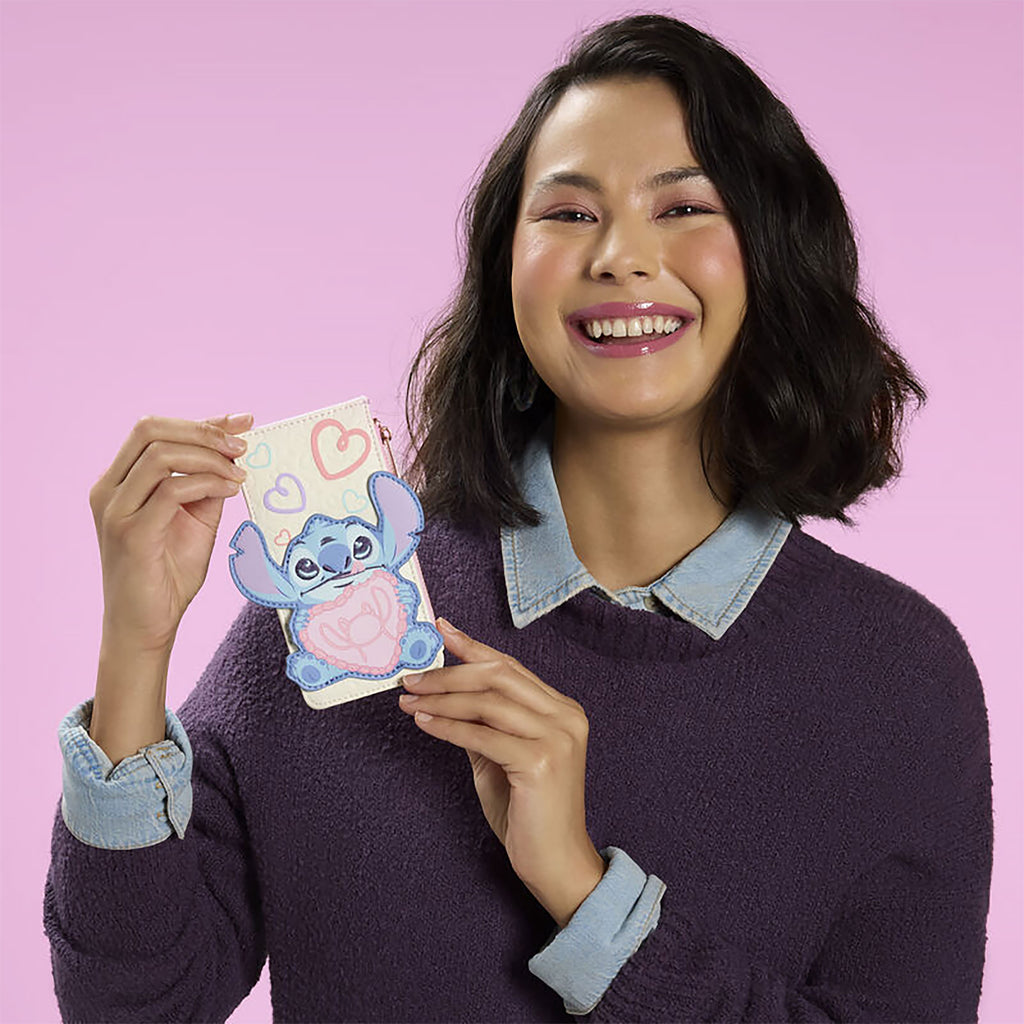 Produktbild Stitch Be Mine Korthållare - Lilo & Stitch