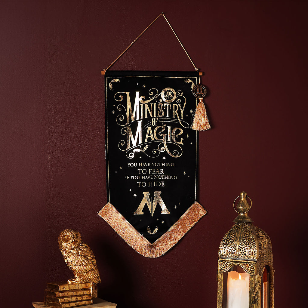 Produktbild Harry Potter - Trollkarlsministeriet väggbanner