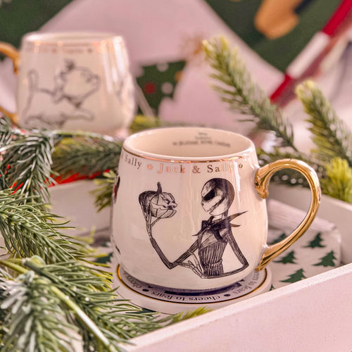 Produktbild The Nightmare Before Christmas - Sally och Jack premium samlarmugg