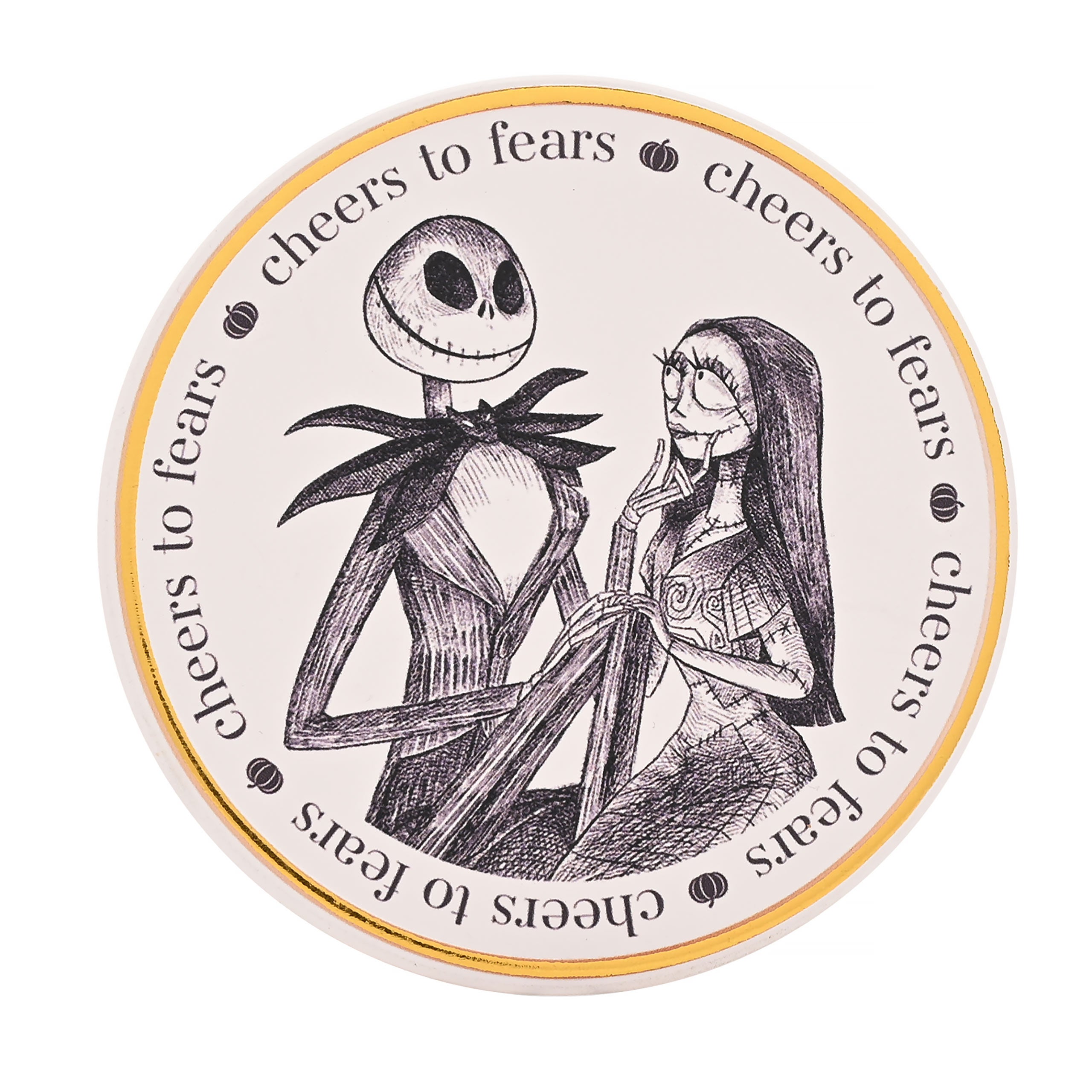 Produktbild Nightmare Before Christmas - Glasunderlägg Sally och Jack