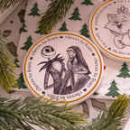 Produktbild Nightmare Before Christmas - Glasunderlägg Sally och Jack
