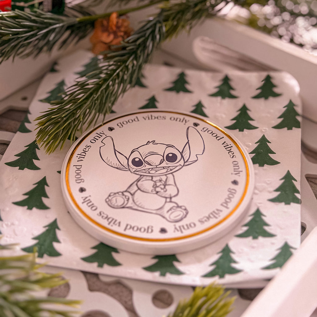 Produktbild Stitch Glasunderlägg - Lilo & Stitch