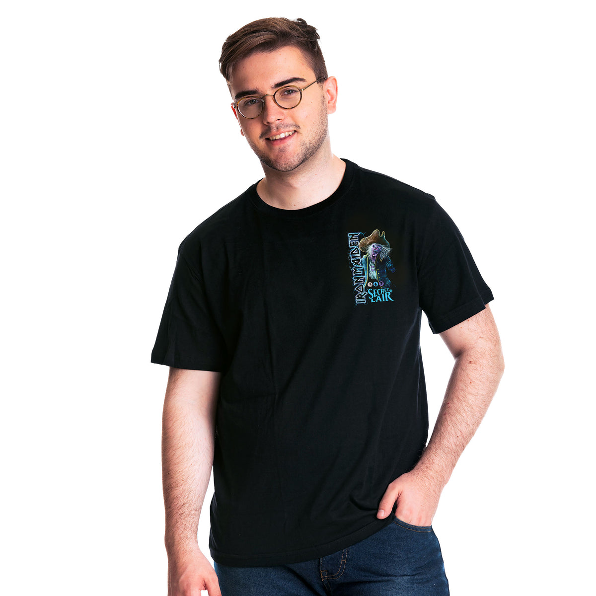 Produktbild Iron Maiden - Magic: The Gathering Captain N'Ghathrod T-shirt svart