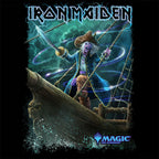 Produktbild Iron Maiden - Magic: The Gathering Captain N'Ghathrod T-shirt svart