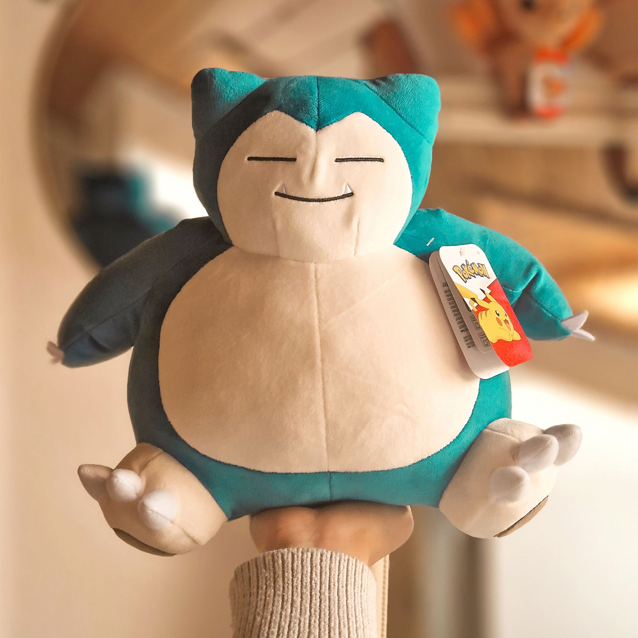 Produktbild Pokémon - Snorlax sittande plyschfigur