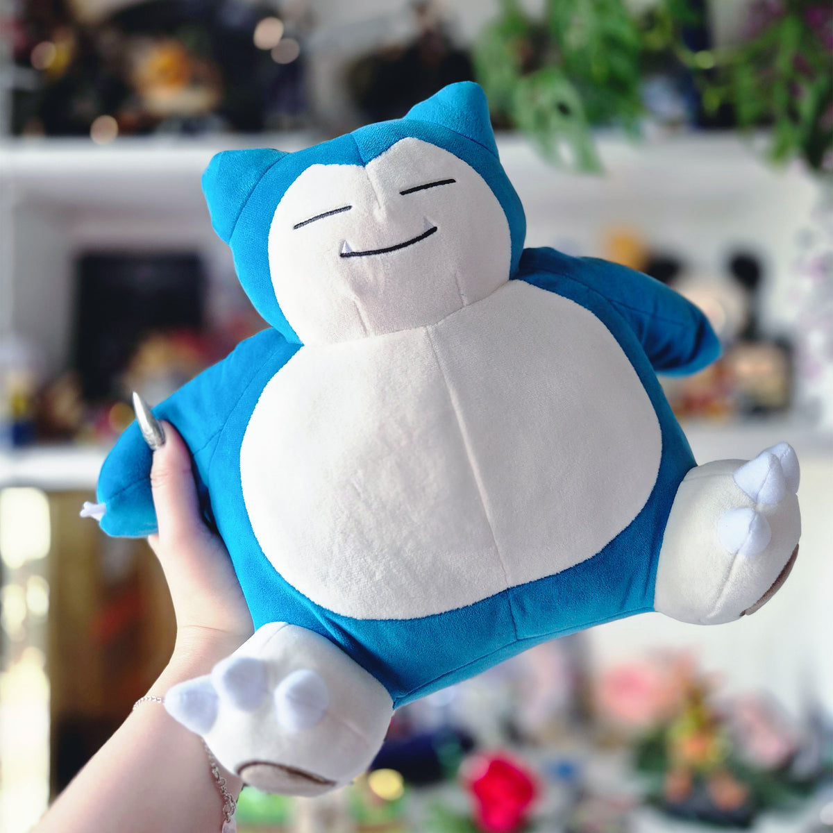 Produktbild Pokémon - Snorlax sittande plyschfigur