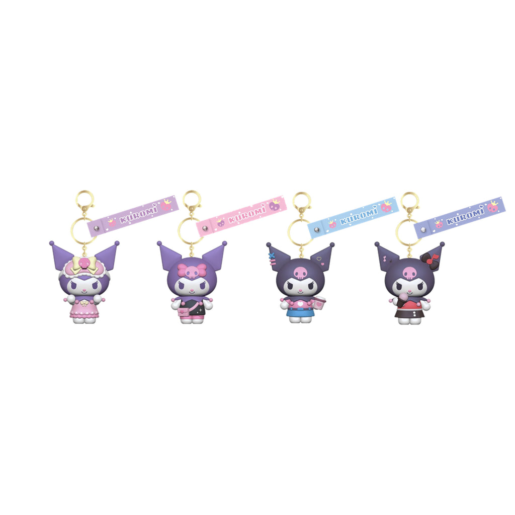 Produktbild Hello Kitty and Friends - YuMe Kuromi Cute Outfit Mystery-nyckelring