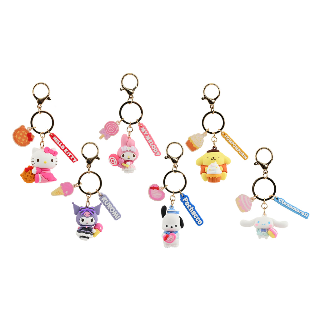 Produktbild Hello Kitty and Friends - YuMe Tea Party Display med överraskningsnyckelringar