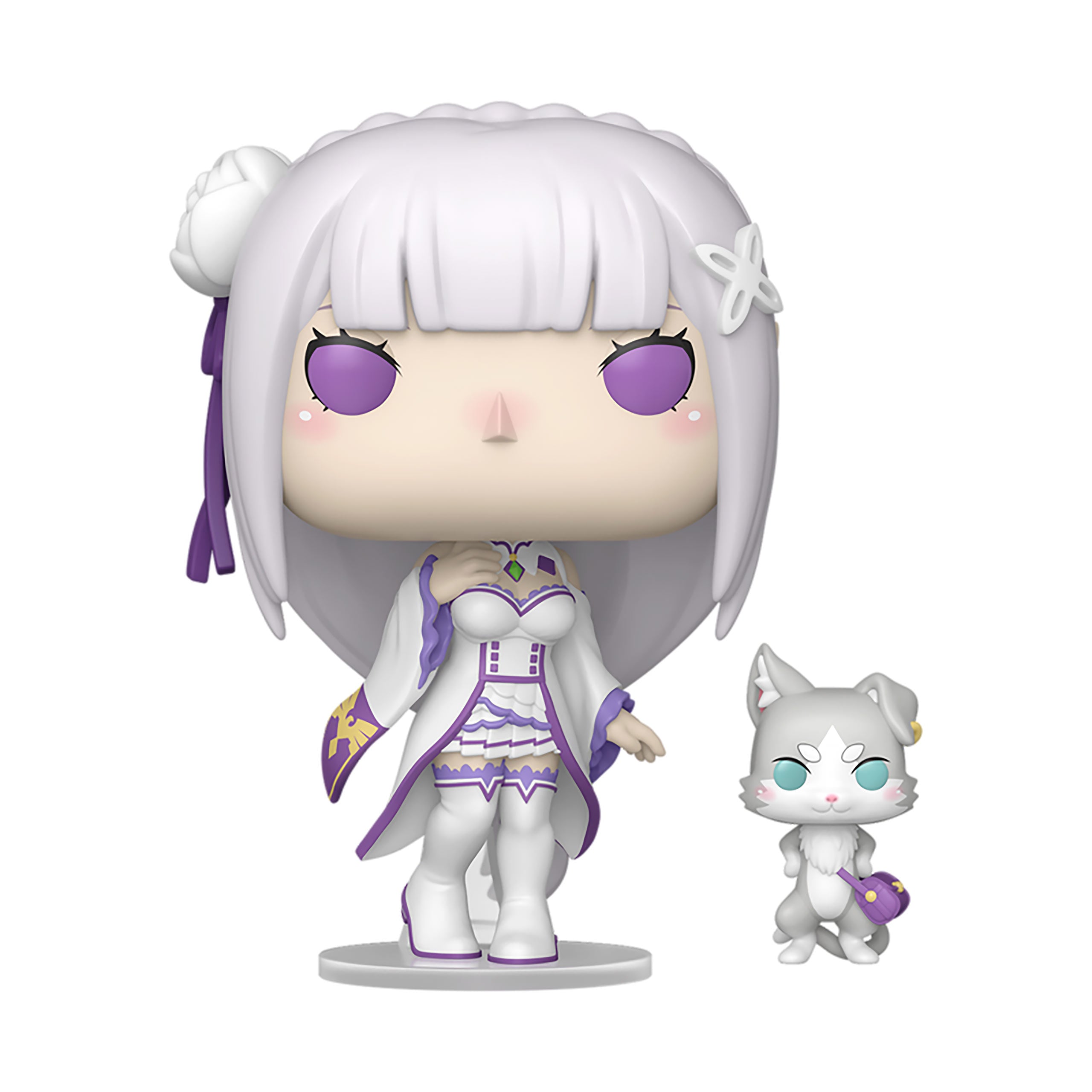 Produktbild Re:Zero - Emilia med Puck Funko Pop!-figur