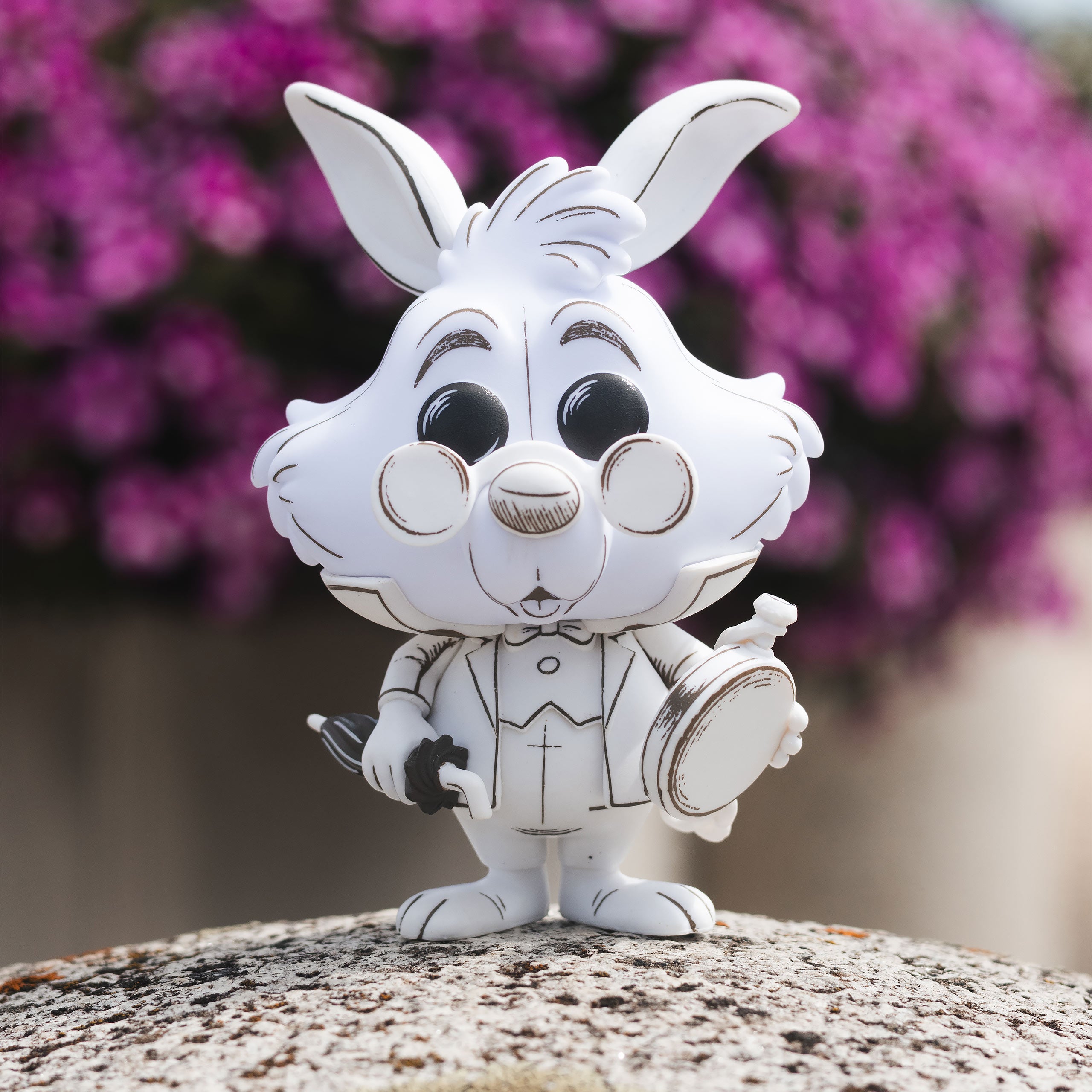 Produktbild Alice i Underlandet - Vita Kaninen Sketched Funko Pop!-figur