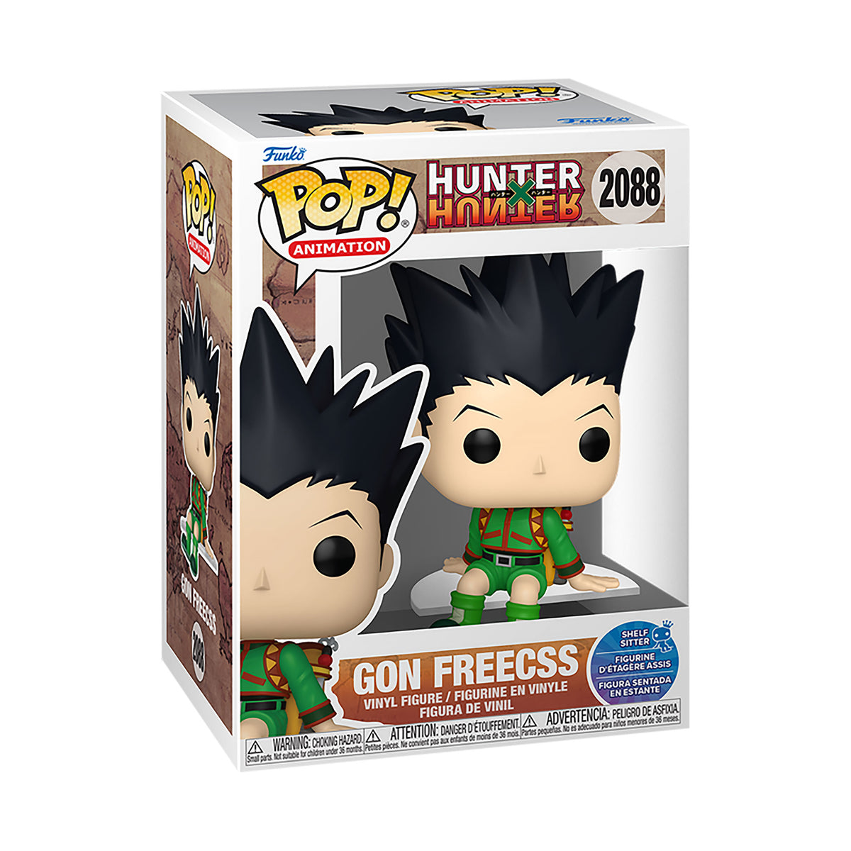 Produktbild Hunter x Hunter - Gon Freecss sittande Funko Pop!-figur