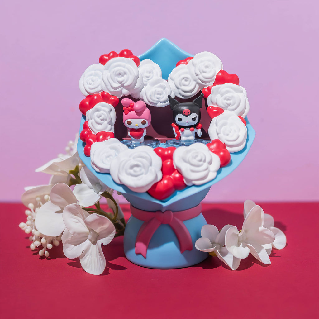 Produktbild Hello Kitty and Friends Kuromi och Hello Kitty Valentines Funko Bitty Pop Bouquet - Sanrio