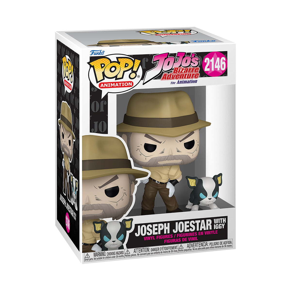 Product image JoJo's Bizarre Adventure - Joseph and Iggy Funko Pop! Figure