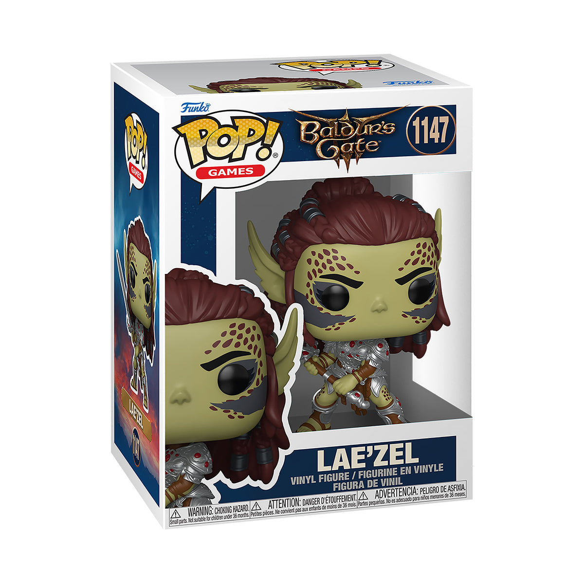 Produktbild Baldur's Gate - Lae'zel med svärd Funko Pop!-figur
