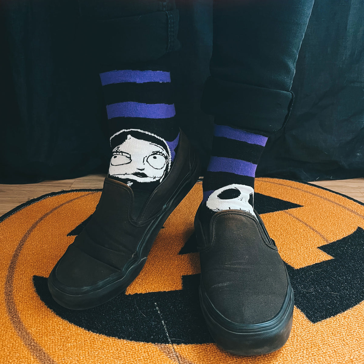 Produktbild The Nightmare Before Christmas - Jack & Sally-strumpor i presentask
