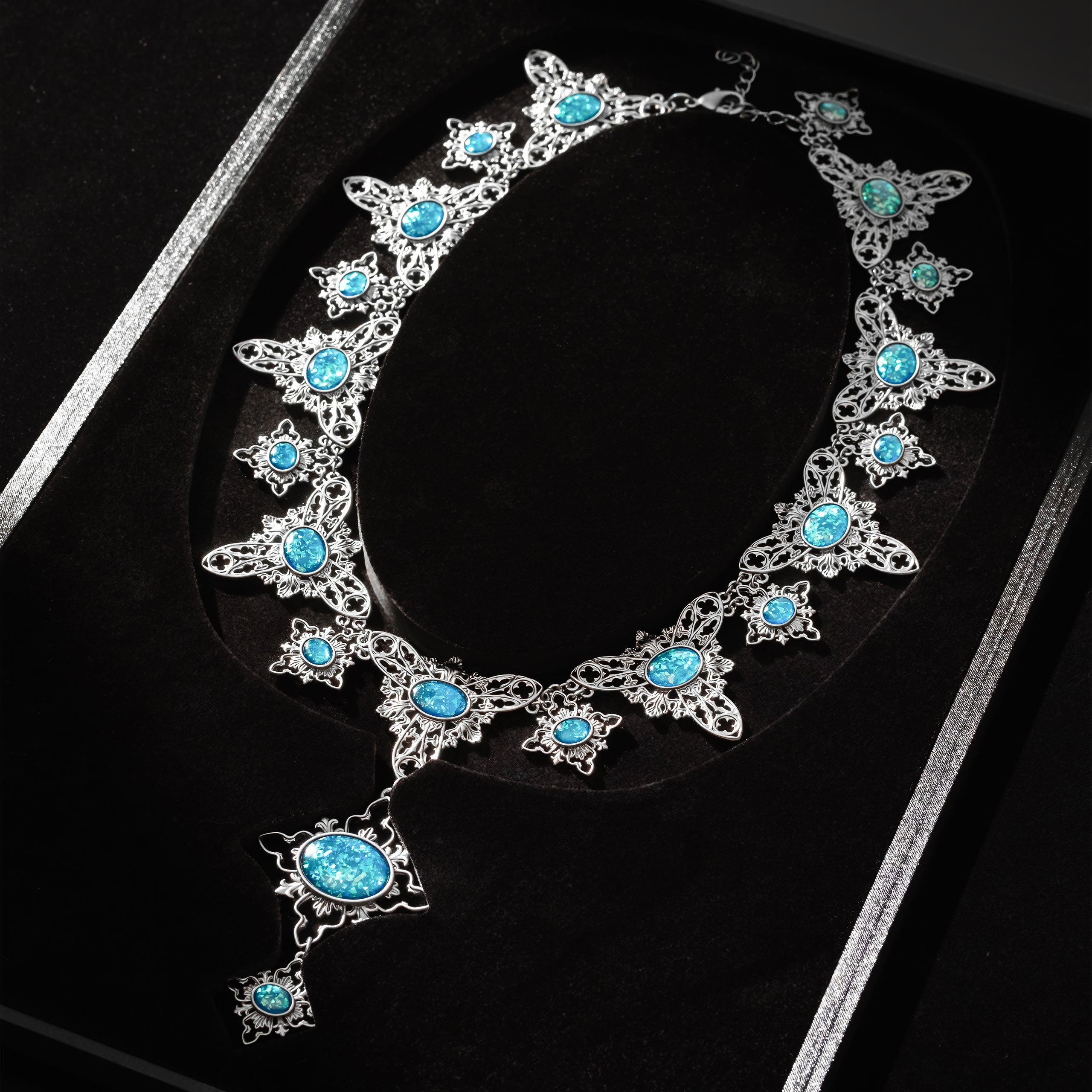 Produktbild Harry Potter – Förbannat opalhalsband replika