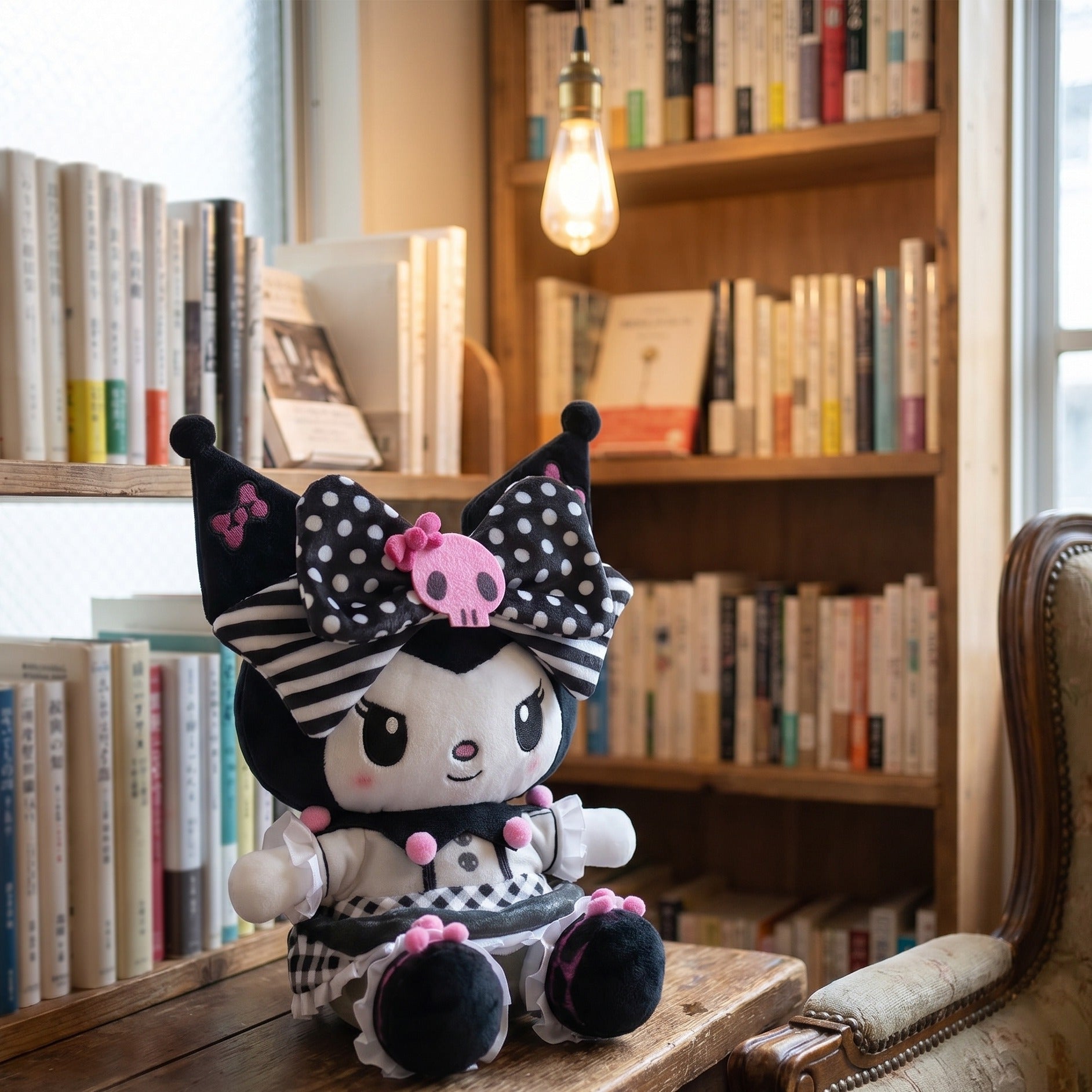 Produktbild Hello Kitty - Kuromi Plyschfigur 31 cm