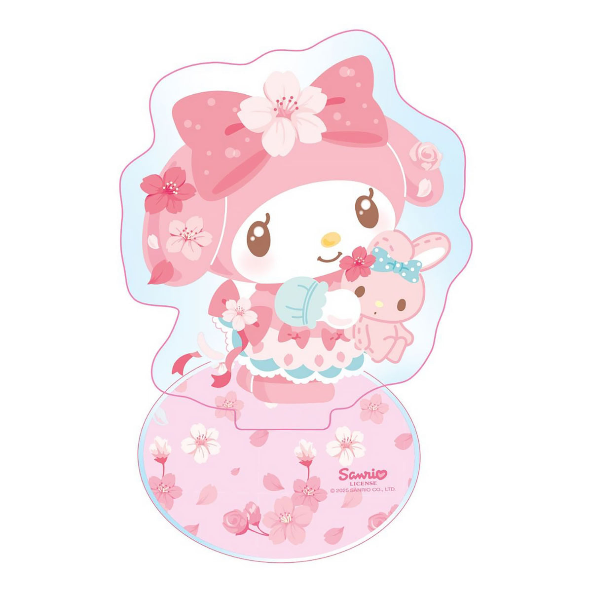 Produktbild Hello Kitty - My Melody holografisk akrylfigur