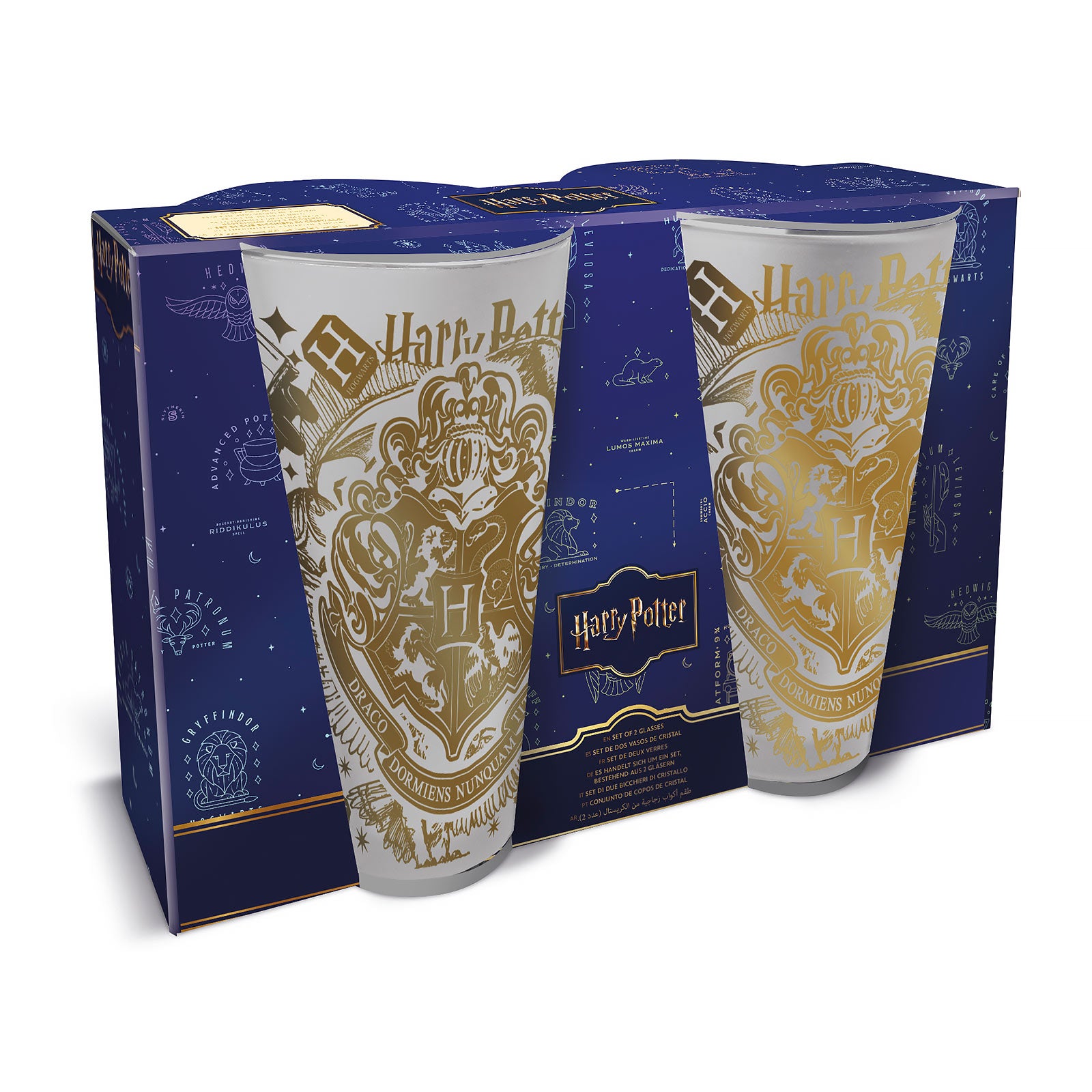 Produktbild Harry Potter - Magic and Mayhem glas-set om 2