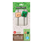 Produktbild Minecraft - Creeper och Pig sugrör 2-pack
