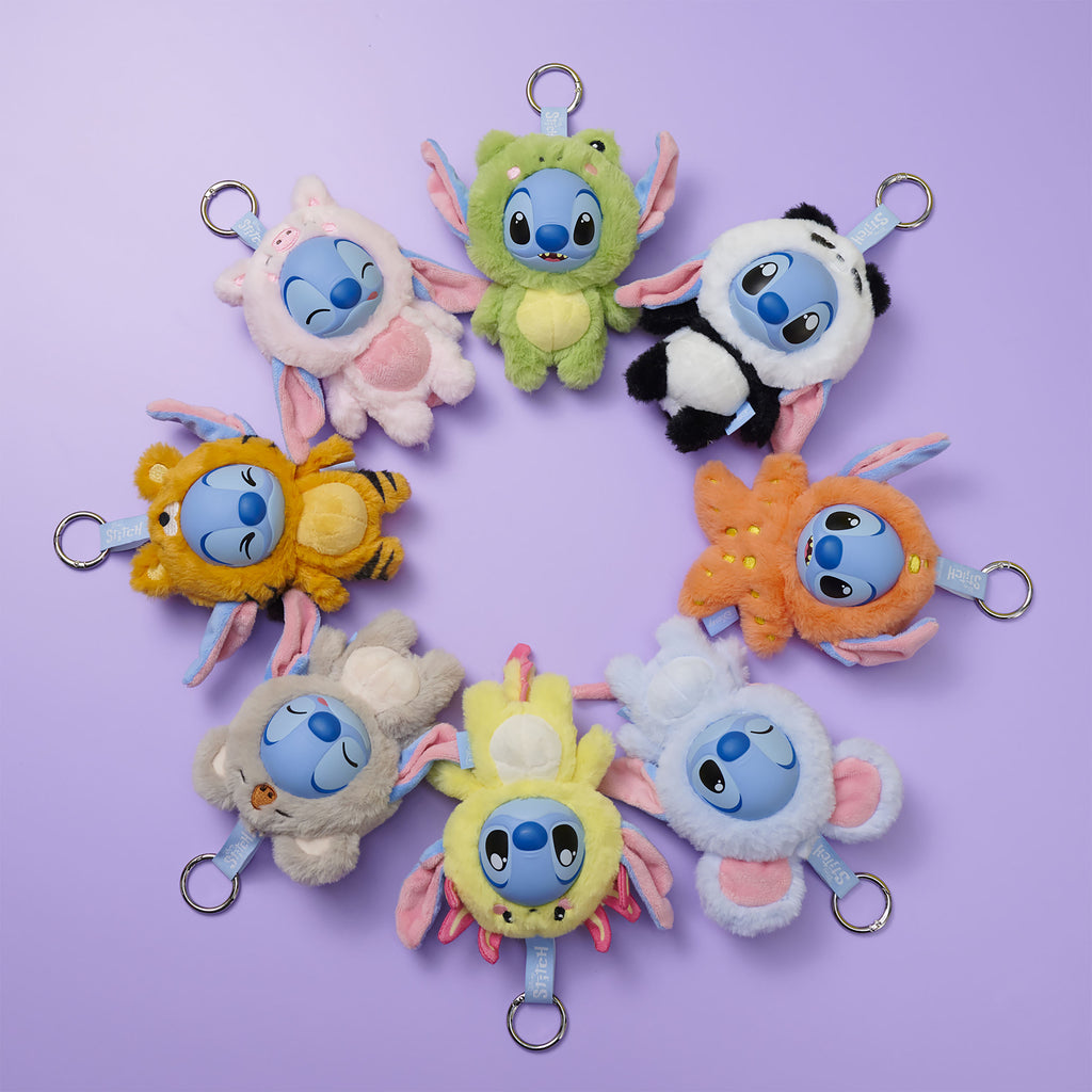 Produktbild Stitch YuYus plysch Mystery nyckelring - Lilo & Stitch